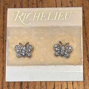 Vintage Richelieu Butterfly Earrings